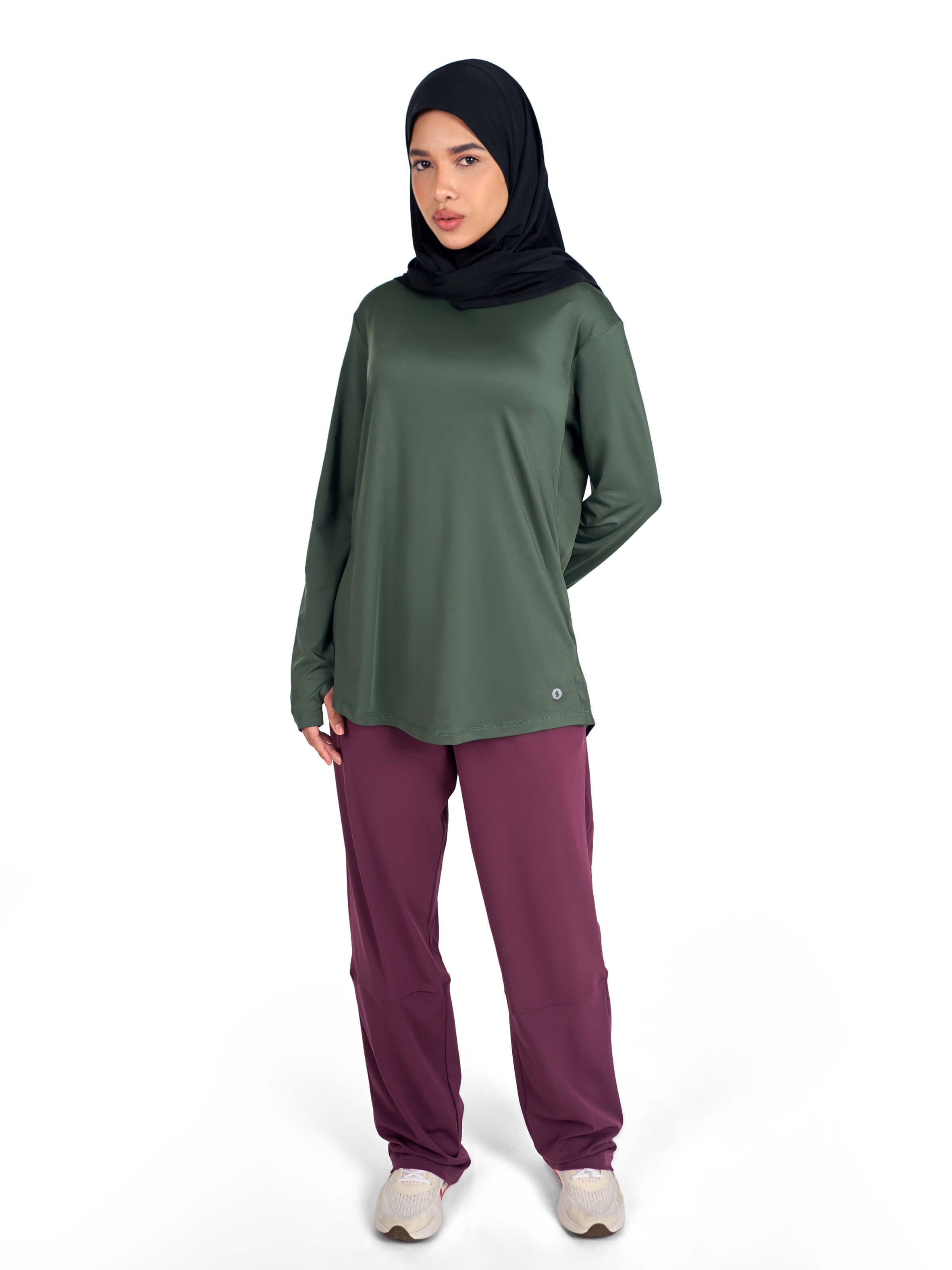 Women Modest Tie-Back Sports Hijab by KAF Egypt 