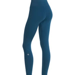 Teal sports women leggings by KAF