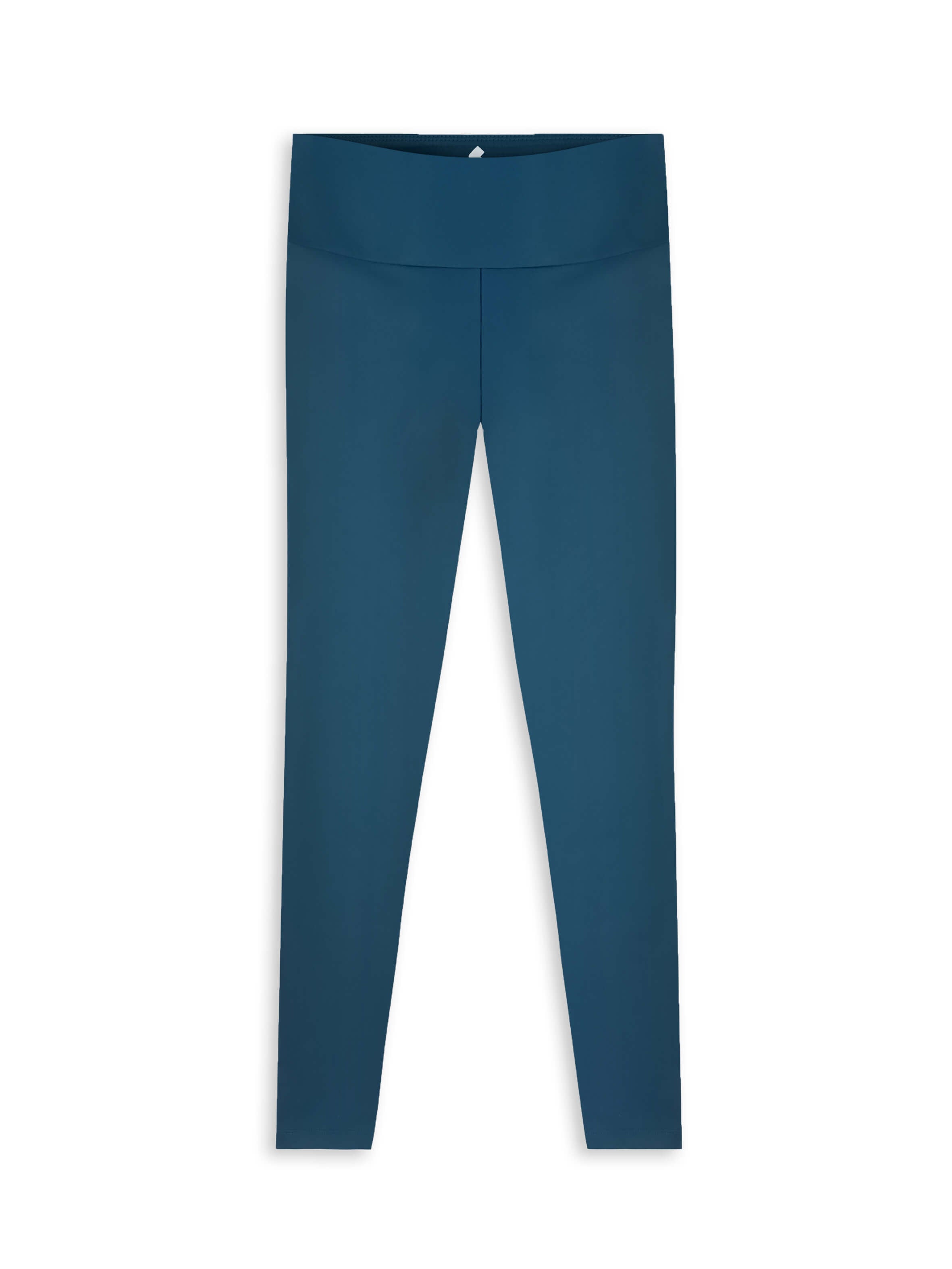 Teal sports women leggings by KAF