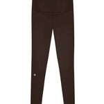 Women Dark brown Buttery-Soft high-waisted leggings for Gym Sports Workout by KAF wear Egypt