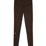 Women Dark brown Buttery-Soft high-waisted leggings for Gym Sports Workout by KAF wear Egypt