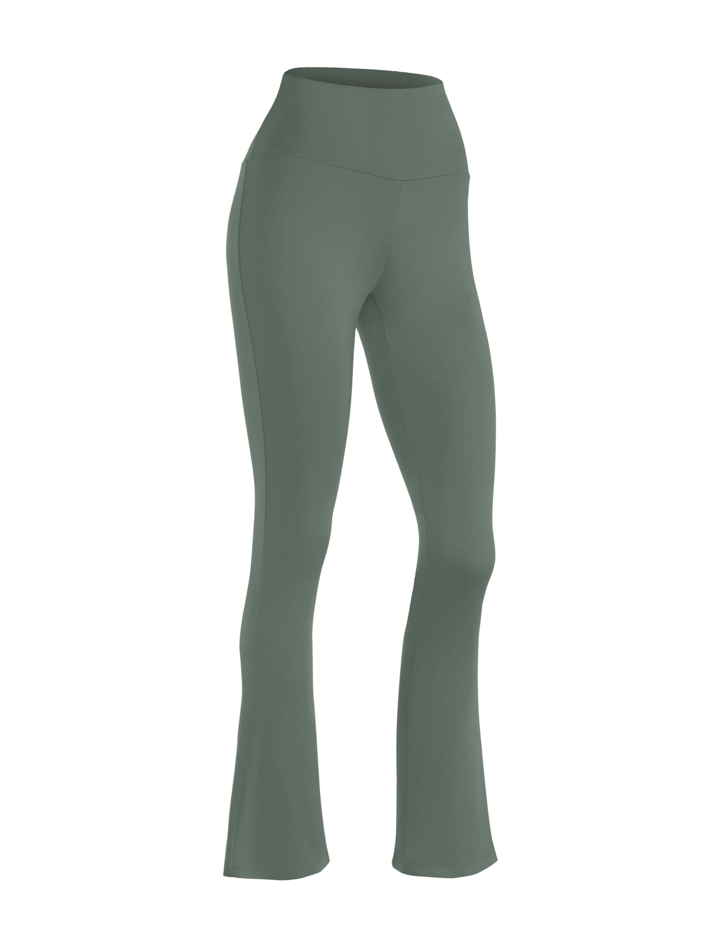 Women buttery-soft sports gym flare pants