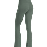(SOON) QUWWA Hi-Dri Sports Flare Pants WP2- Dusty Sage