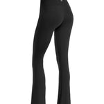 Black women sports flare pants