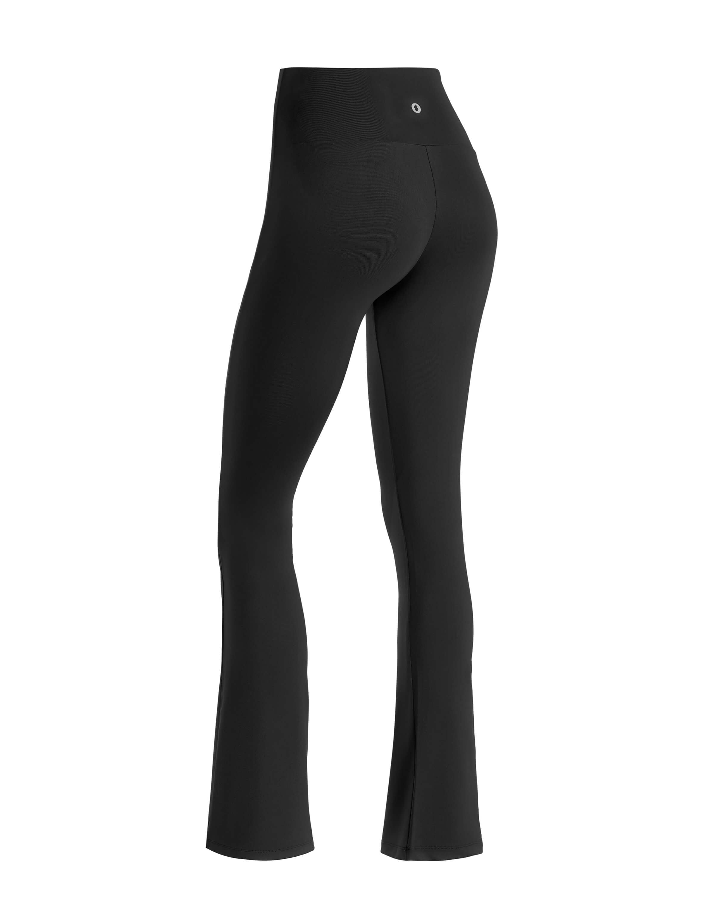 Black women sports flare pants