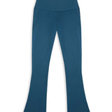 (SOON) QUWWA Hi-Dri Sports Flare Pants WP2- Ocean Teal
