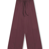 (SOON) RAHA Hi-Dri Sports Wide-Leg Pants WP3 - Burgundy