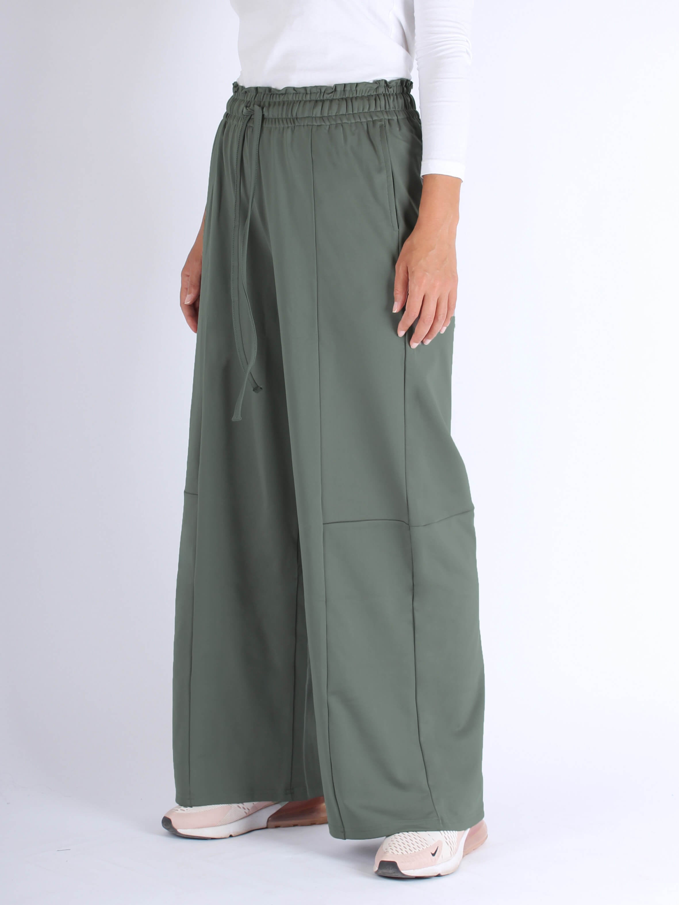 Women Sports Wide-Leg Pants 
