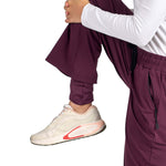 Women Modest Burgundy Straight leg sports pants by KAF Egypt