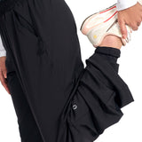 Women Modest Black Straight leg sports pants by KAF Egypt