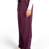 Women Modest Burgundy Straight leg sports pants by KAF Egypt