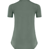 TAQA Short-Sleeve Hi-Dri Sports Top WT1 - Dusty Sage