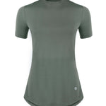 High-Low Short sleeve women sports top