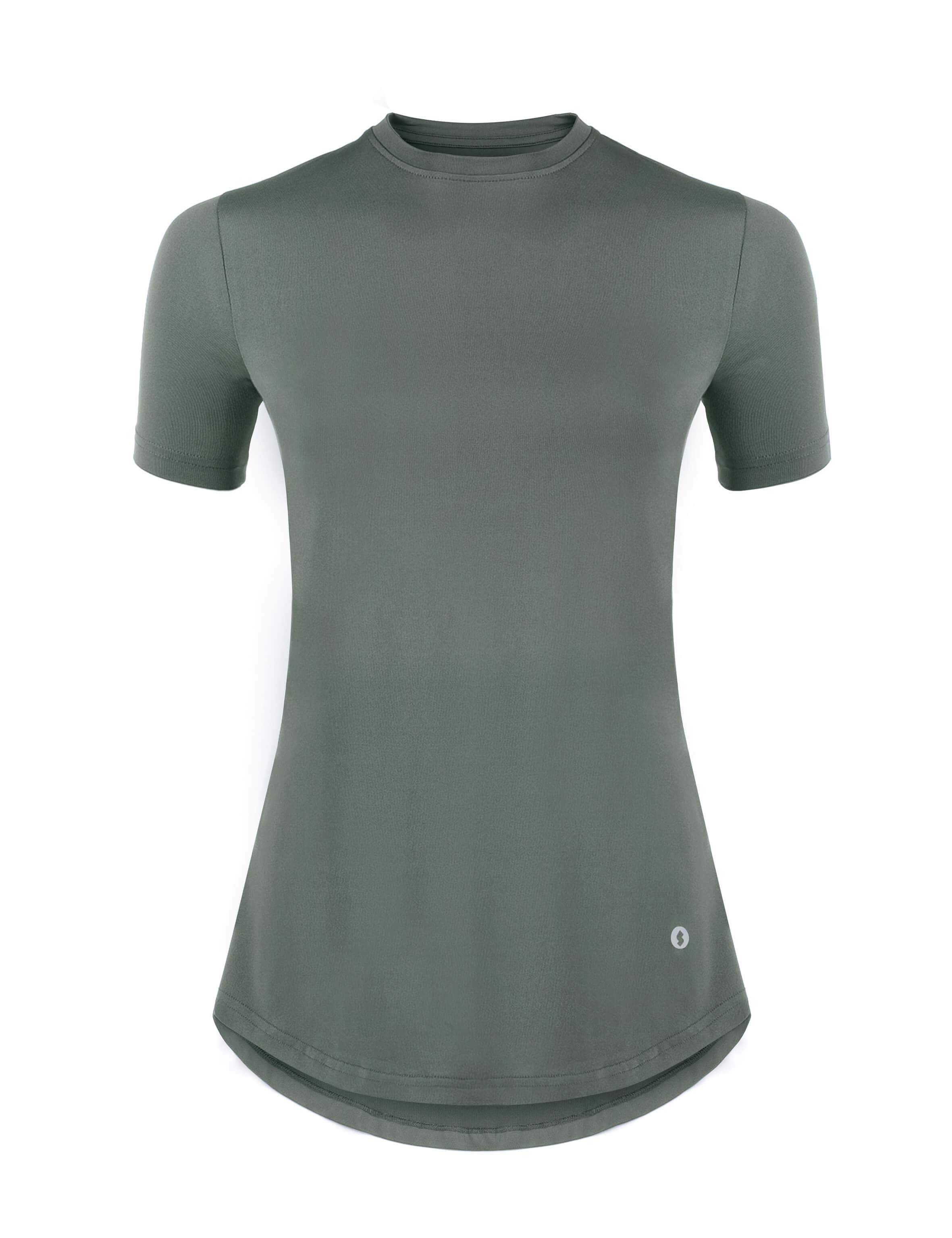 High-Low Short sleeve women sports top