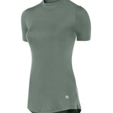 High-Low Short sleeve women sports top