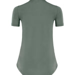 High-Low Short sleeve women sports top