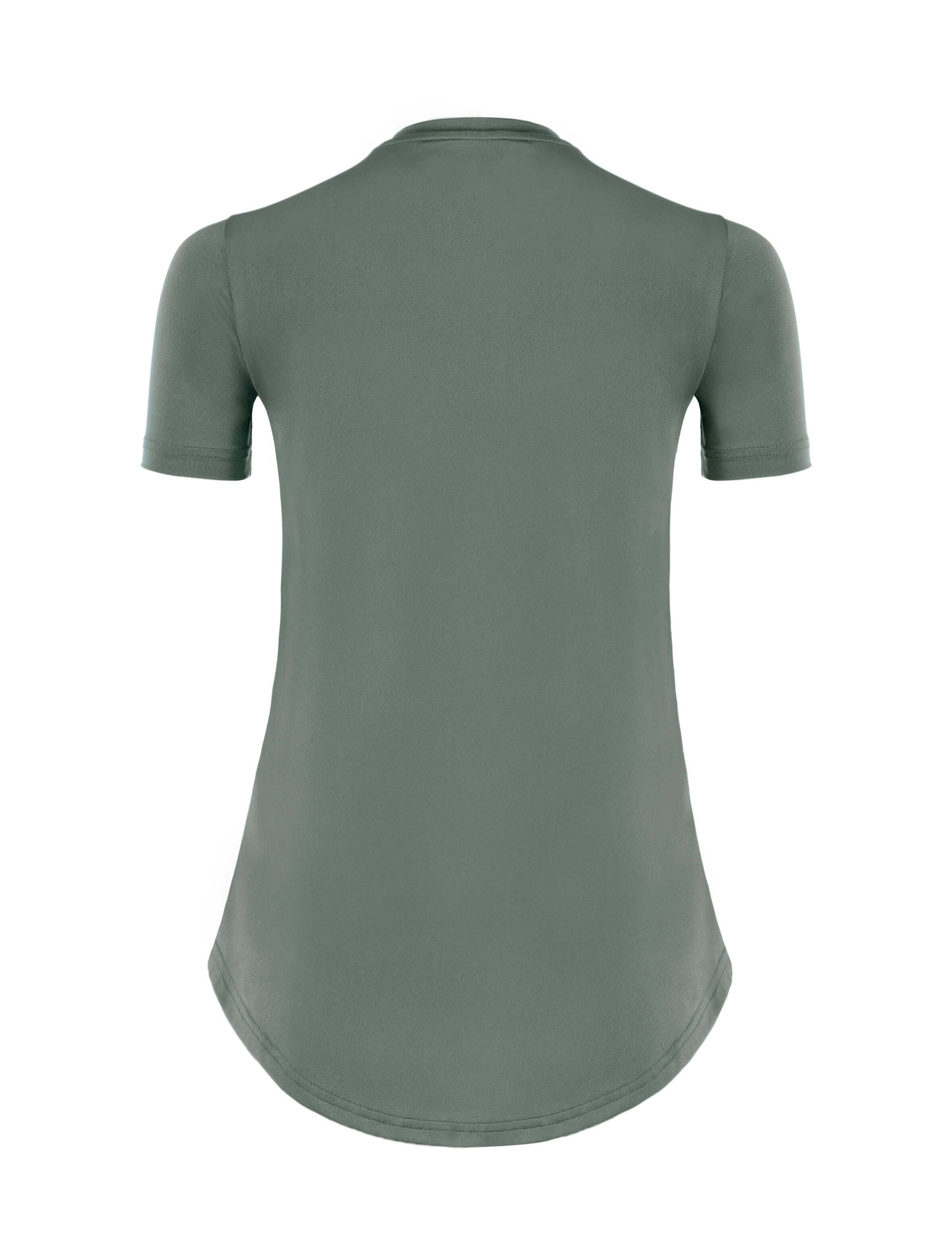 High-Low Short sleeve women sports top