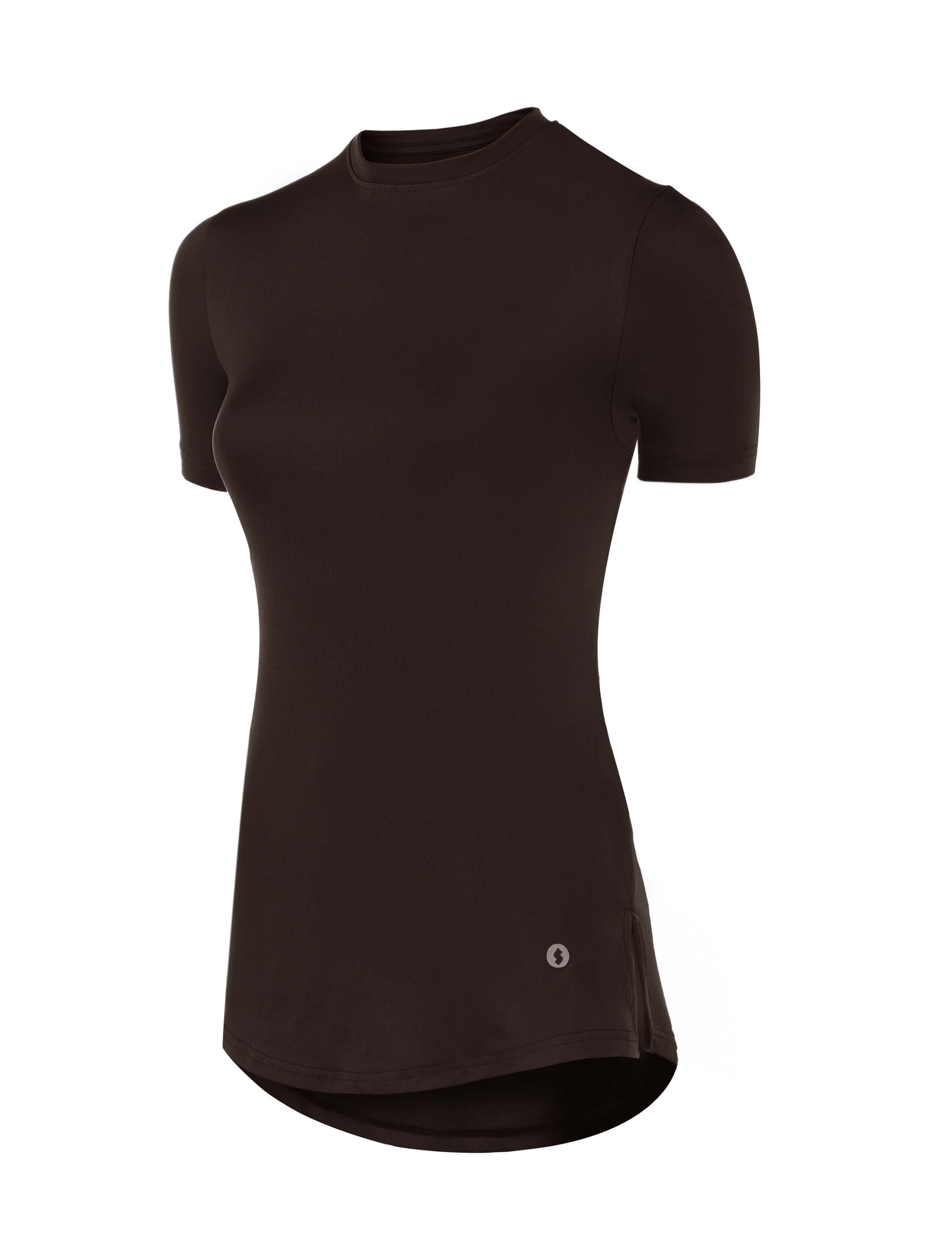 Brown High-Low Modest Sports Shirt for Women by KAF Egypt