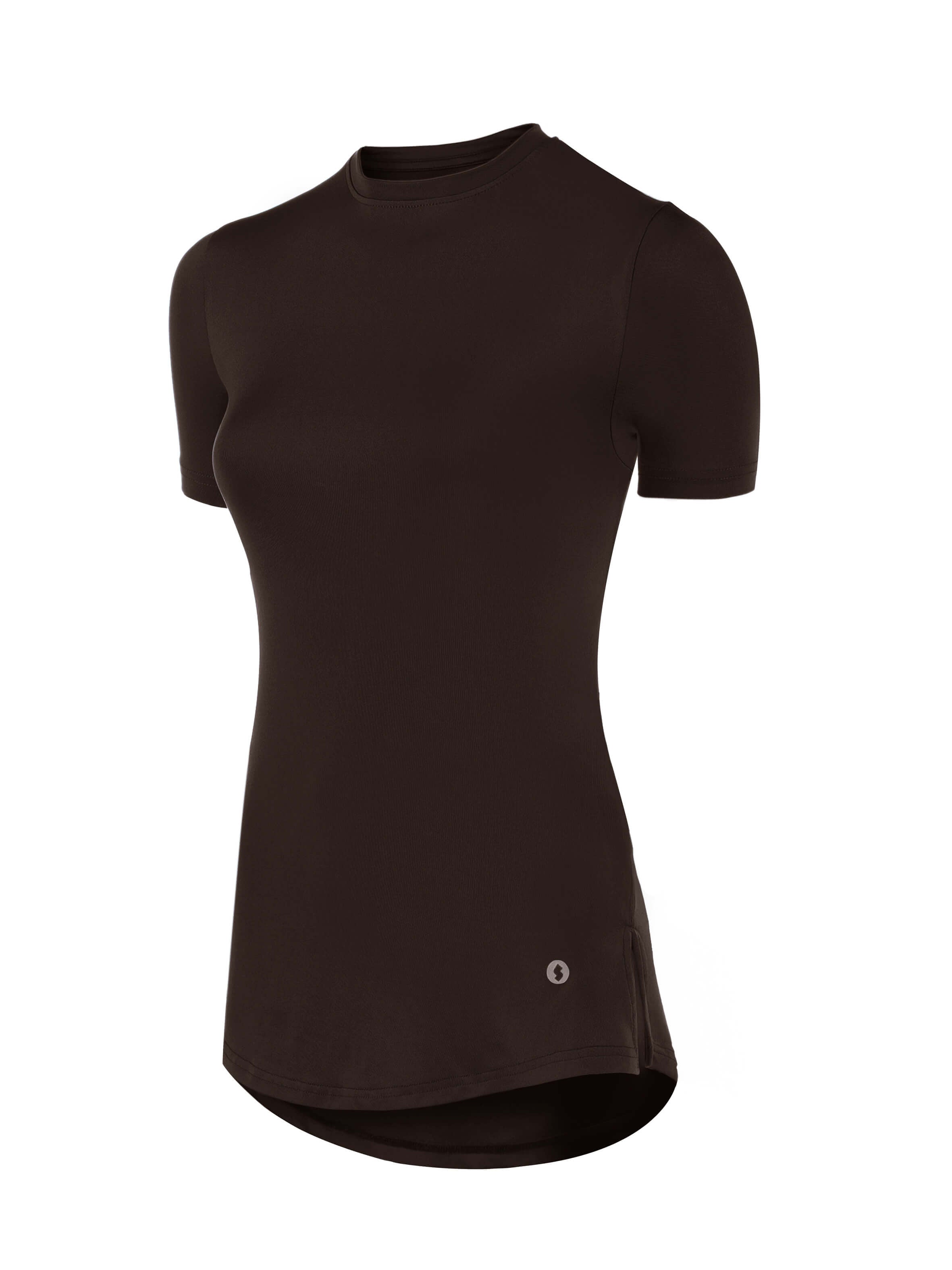 Brown High-Low Modest Sports Shirt for Women by KAF Egypt
