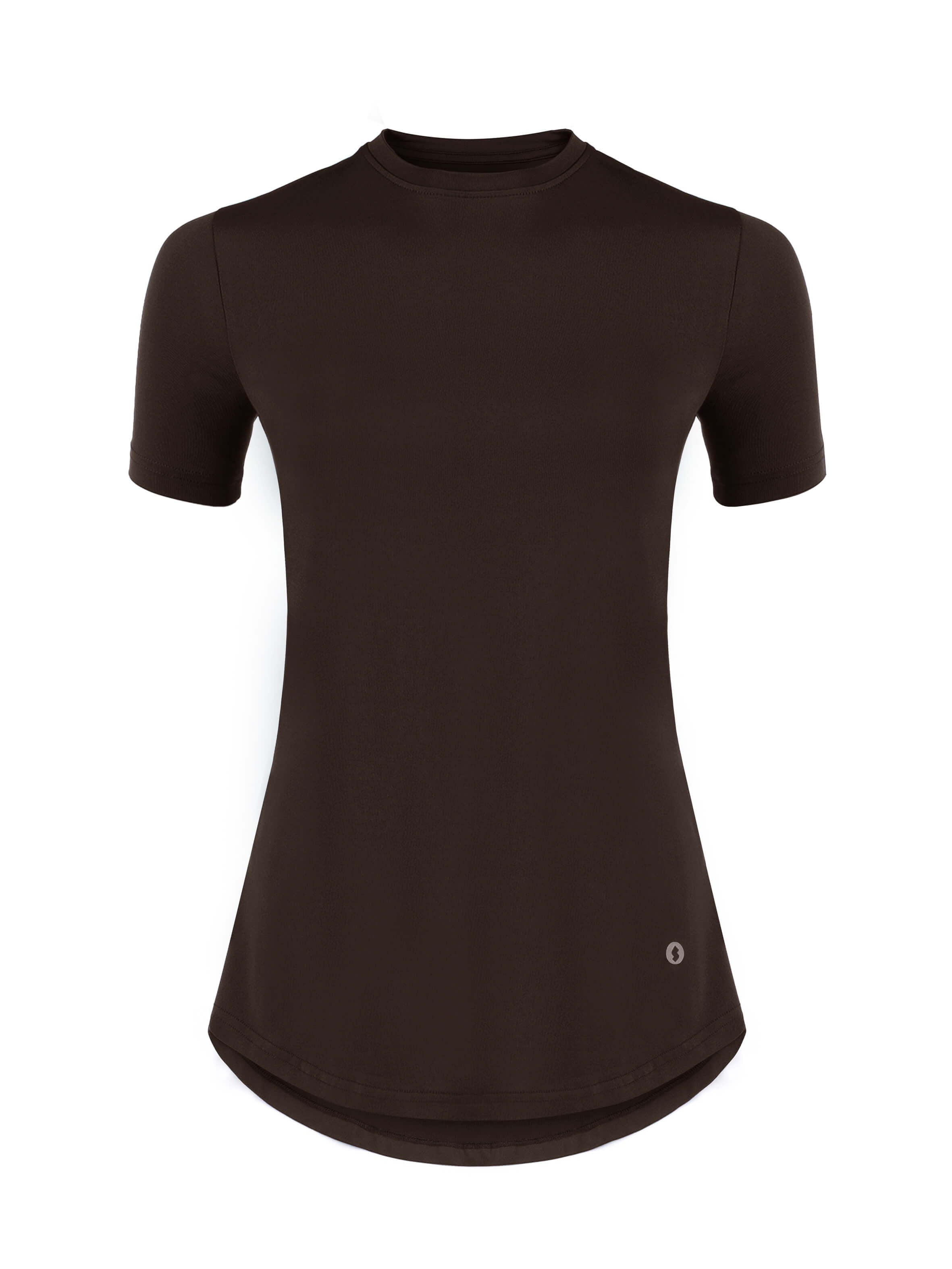 Brown High-Low Modest Sports Shirt for Women by KAF Egypt