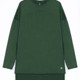 RAHA Long-Sleeve HI-Dri Sports Loose Top - TreeTop