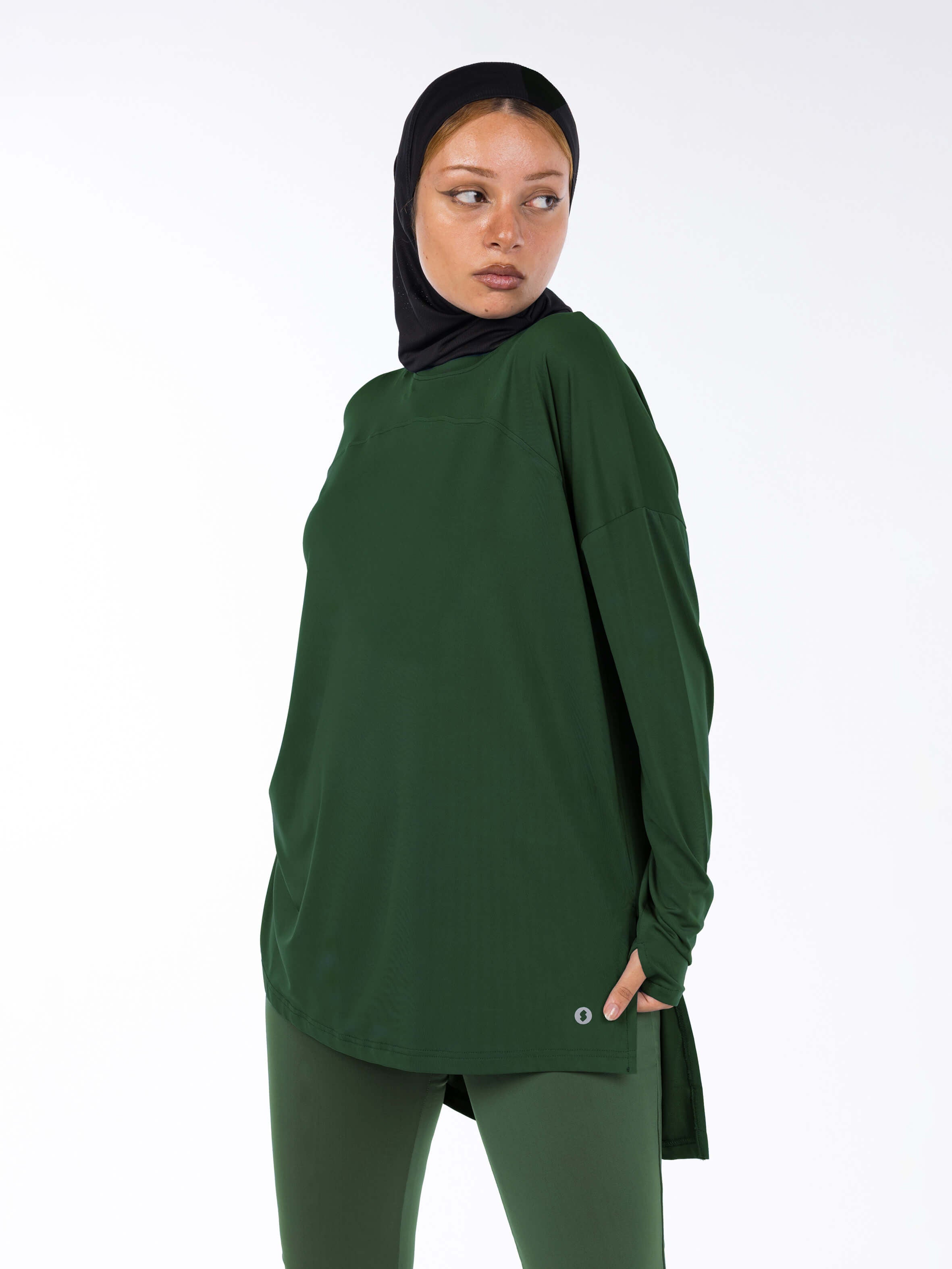 Women Sports GYM Modest Hijabi Top