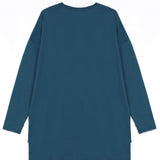 RAHA Long-Sleeve HI-Dri Sports Loose Top - Ocean Teal
