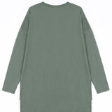RAHA Long-Sleeve HI-Dri Sports Loose Top - Dusty Sage