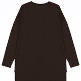WOMEN BROWN MODEST LONG-SLEEVE SPORTS GYM HIJABI  TOP