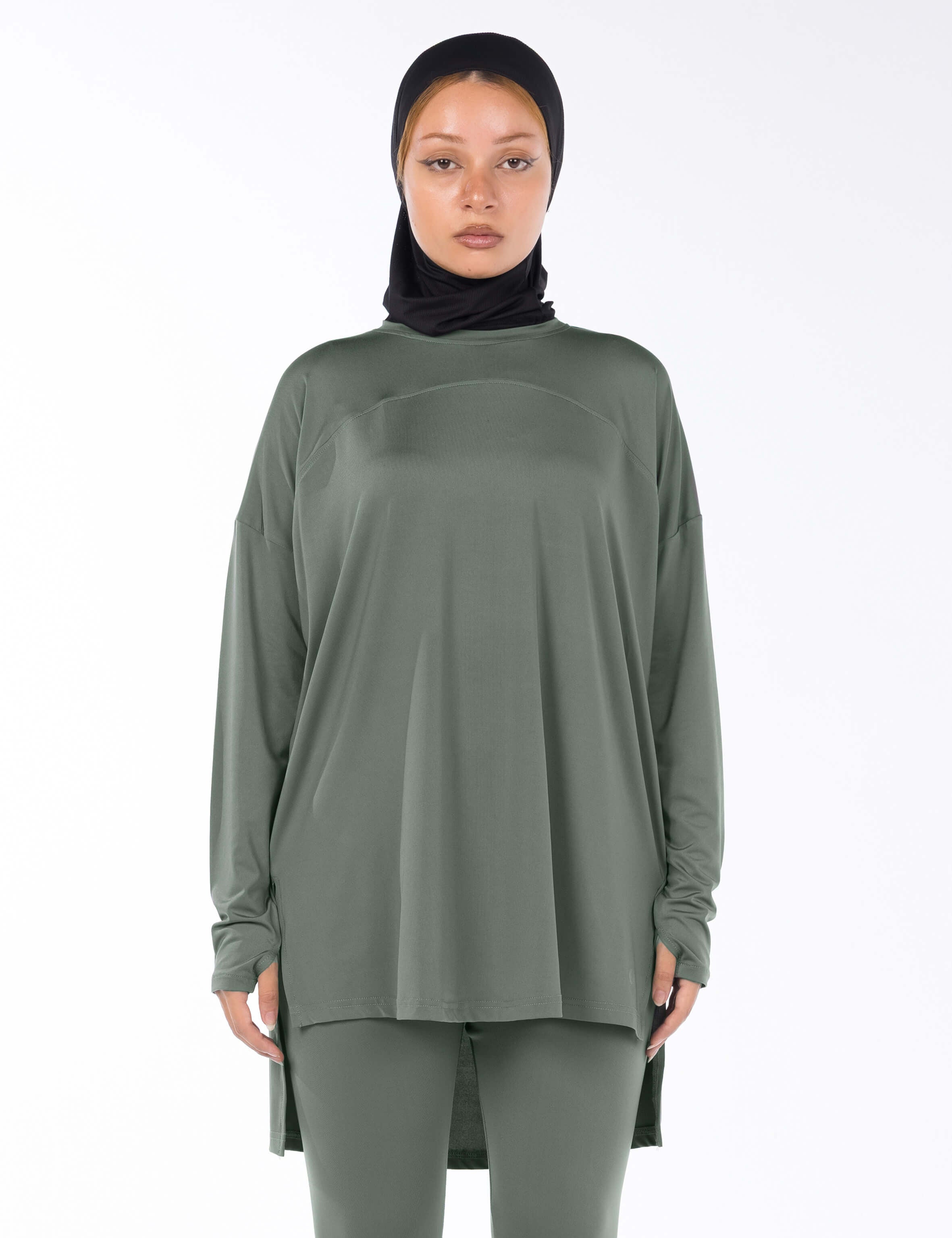 Women Sports GYM Modest Hijabi Top