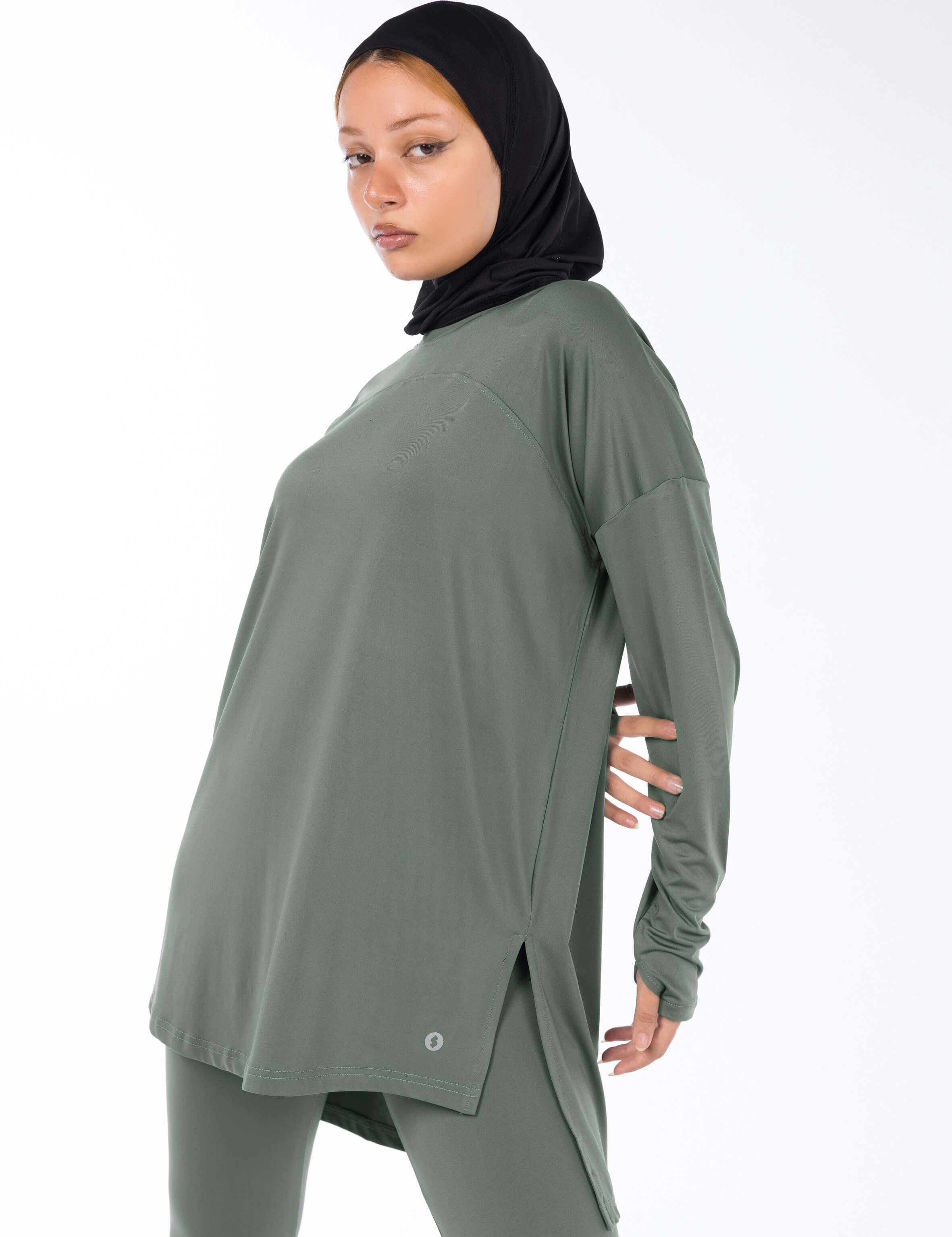 Women Sports Modest Hijabi Top