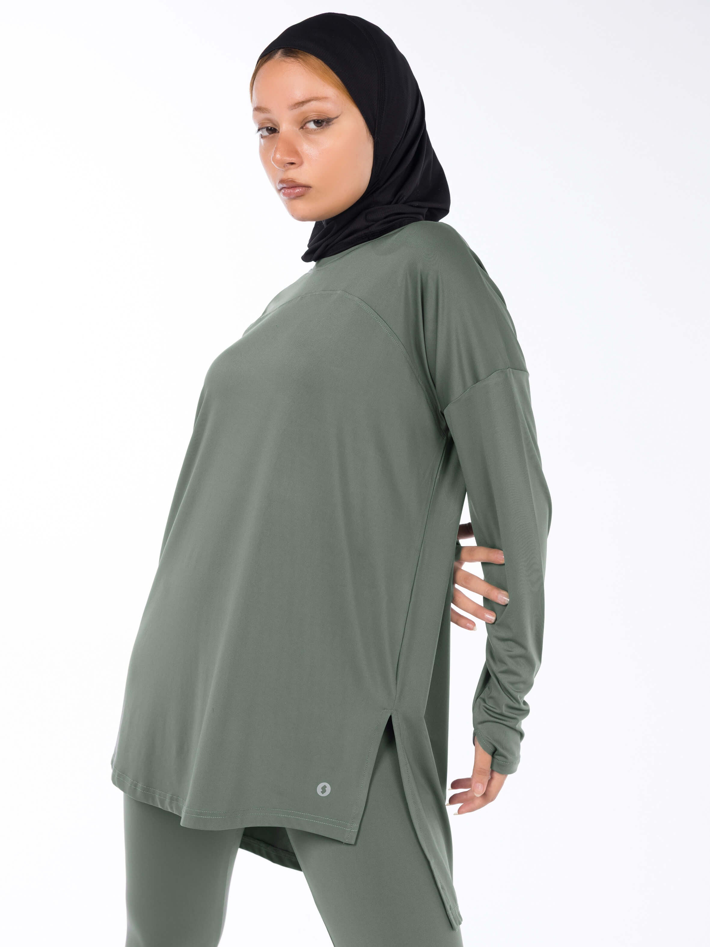 Women Sports Modest Hijabi Top