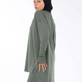Women Sports Modest Hijabi Top