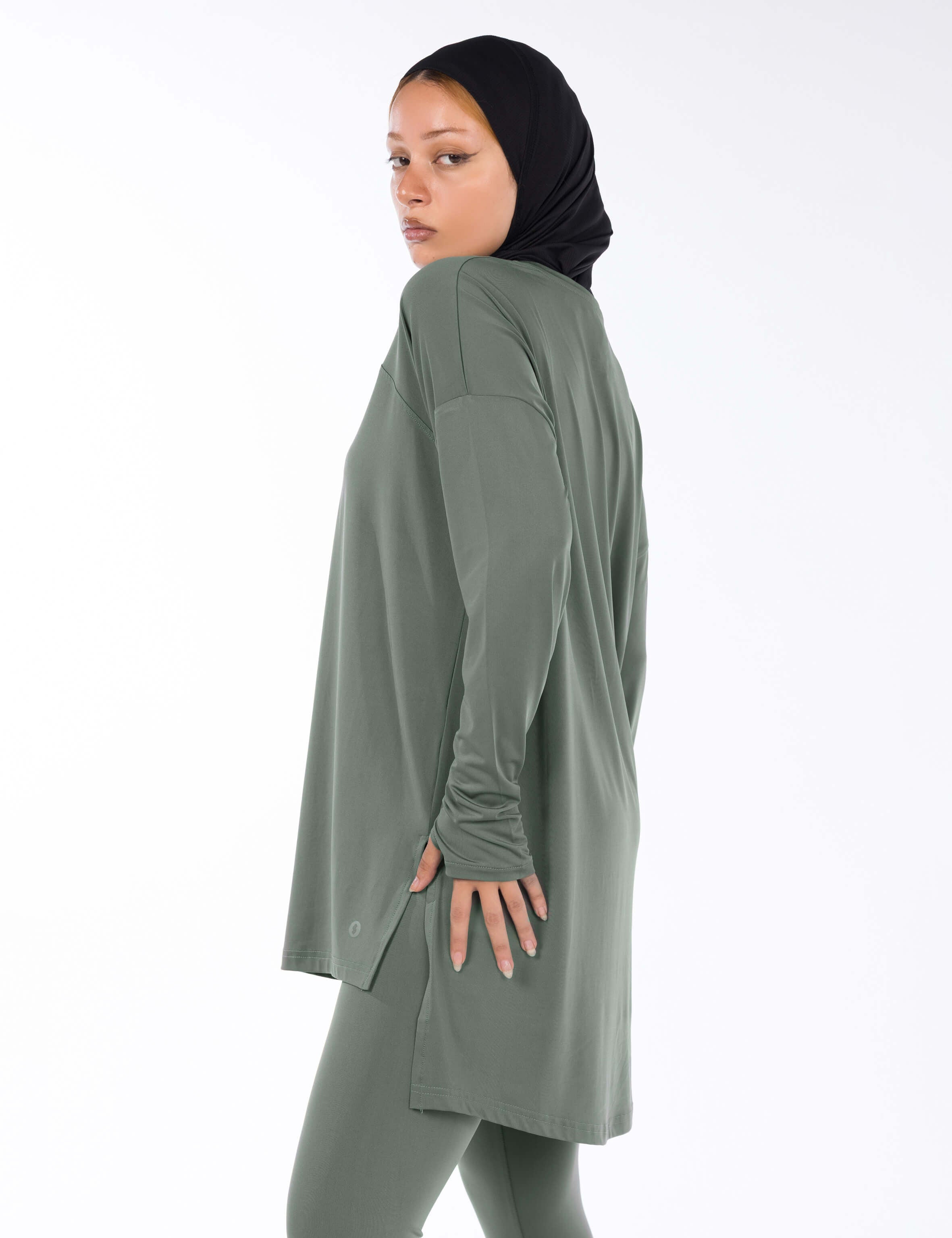 Women Sports Modest Hijabi Top