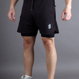 SH5 2in1 Hi-Dri Shorts - Black