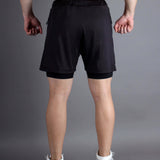 SH5 2in1 Hi-Dri Shorts - Black