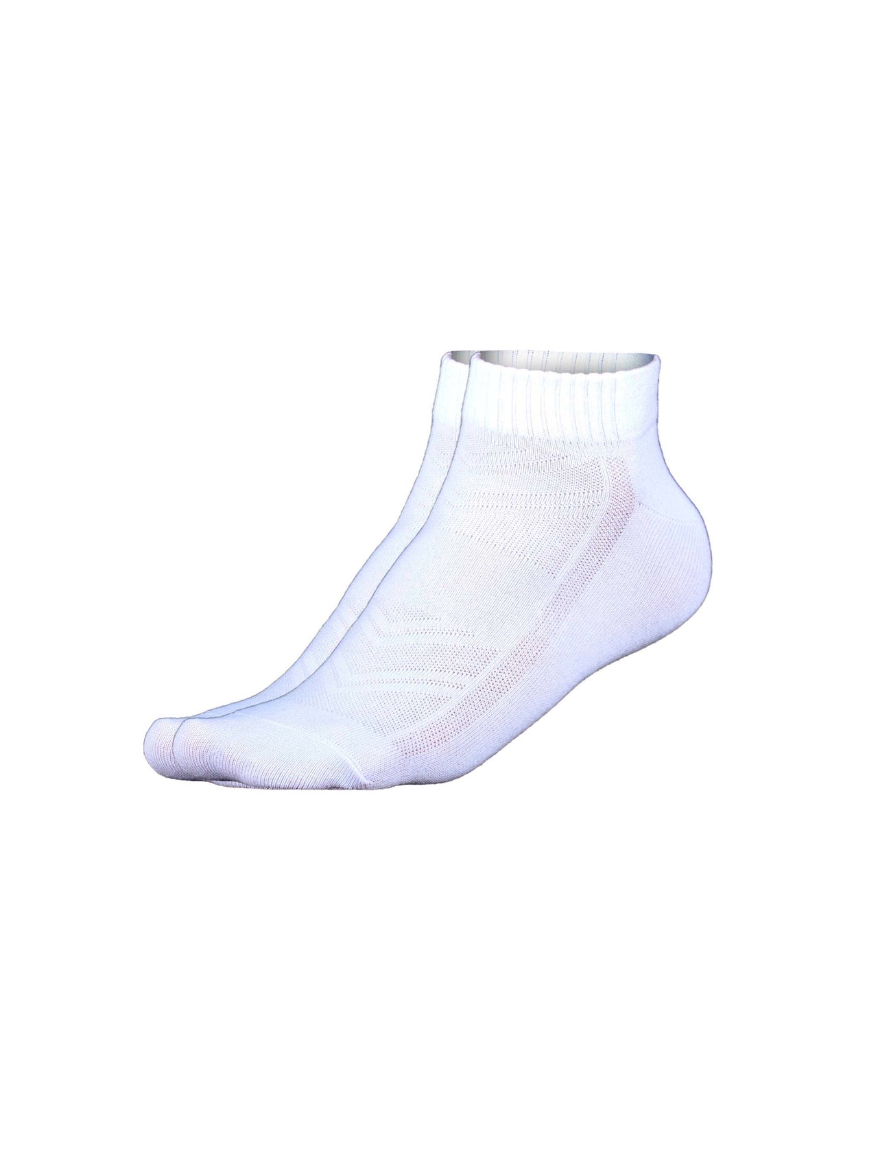Cotton Ankle  Socks - White