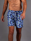 AQUA Swim Shorts - Blue Camo